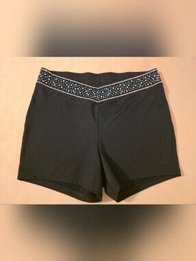 Senior Elite Rhinestone Shorts